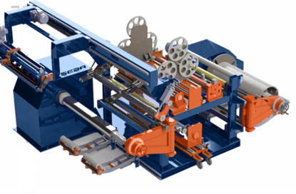 Foil winding machine