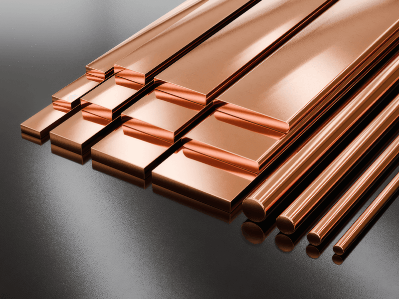 Copper Bars, Copper Rods & Aluminum Bars